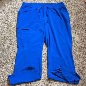 Women's Royal Blue Scrub Pants